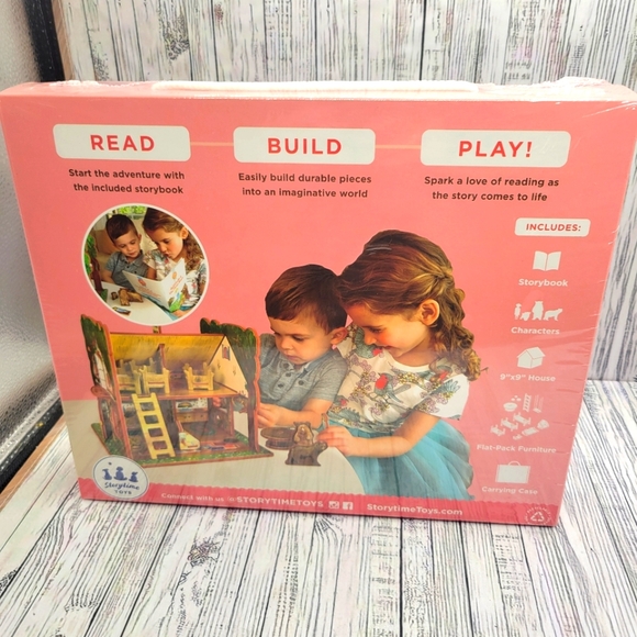 Goldilocks and the three bears- Storytime toys book and play set - Picture 2 of 3